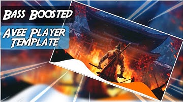 ⟨⟨ New Avee Player Template 2020 #9 ⟩⟩ Bass Boosted Template | Free Download Link 😍