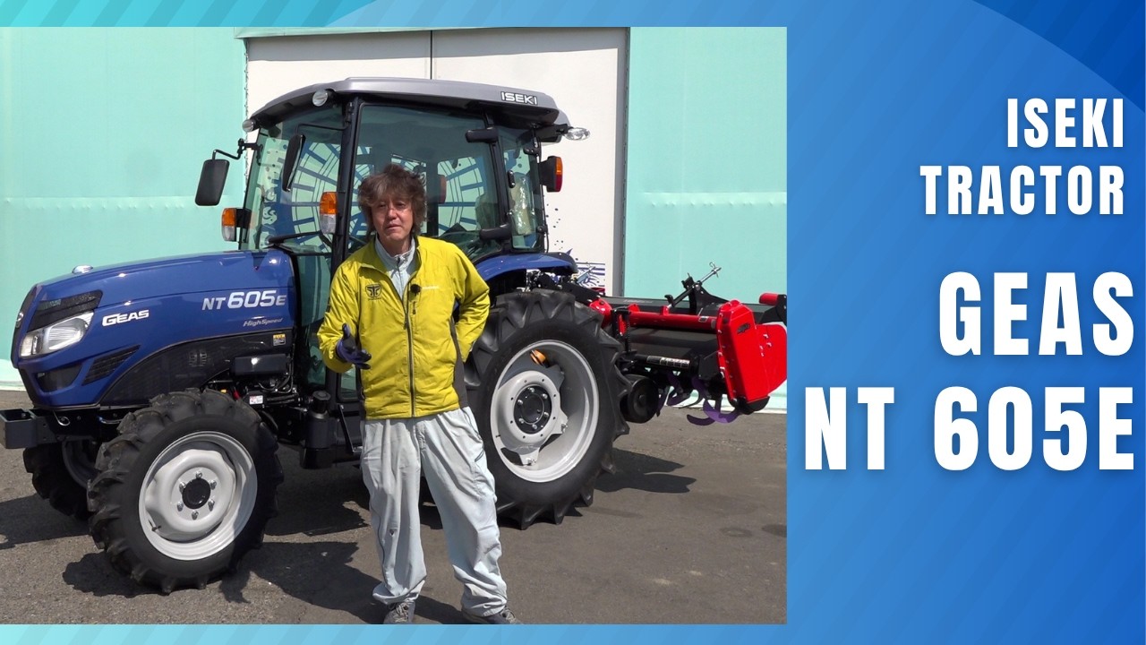 Iseki Tractor GEAS NT605E - Delivery Edition - YouTube