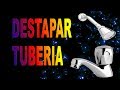 tuberías tapadas unas pequeñas sugerencias