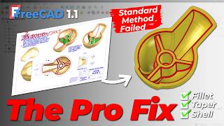 FreeCAD vs SolidWorks | Mania 2006 Challenge | When the Standard Workflow Fails