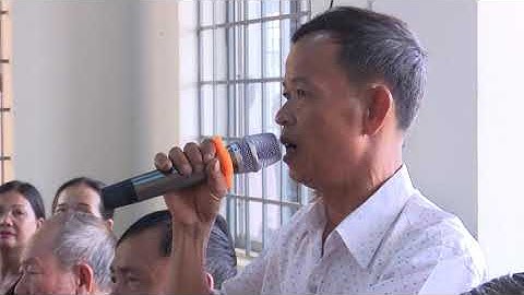 ĐOÀN ĐẠI BIỂU QUỐC HỘI TỈNH ĐẮK LẮK TIẾP XÚC CỬ TRI HUYỆN KRÔNG NĂNG