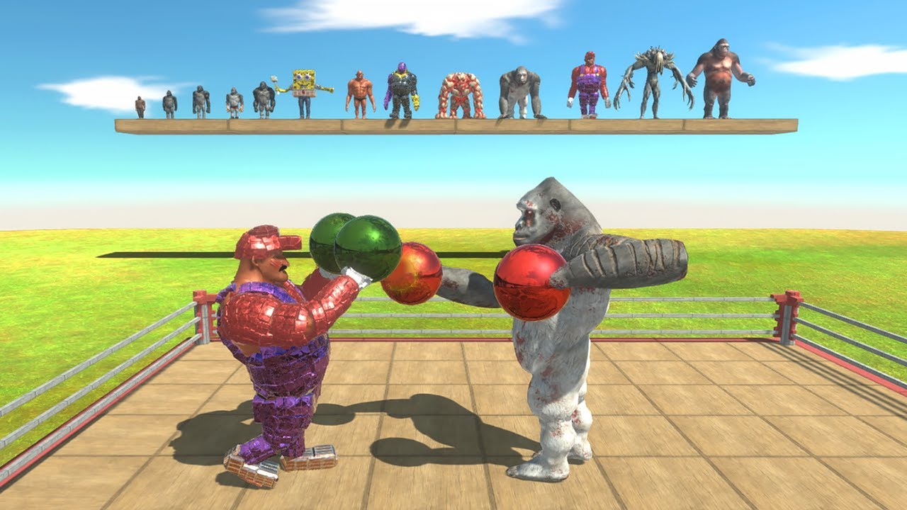 Boxing Tournament #2 - Animal Revolt Battle Simulator - YouTube