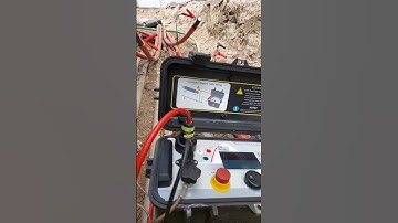 5 kV Outer sheath test on a Xlpe 630mmAL (12kV/24kV)