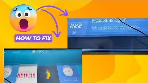 How To Fix #Hisense Tv Flickering Double Image Showing #Horizontal Lines Etc