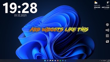 how to add your custom widgets windows 11 (easy)