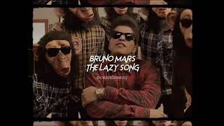 bruno mars-the lazy song (sped up+reverb) Resimi