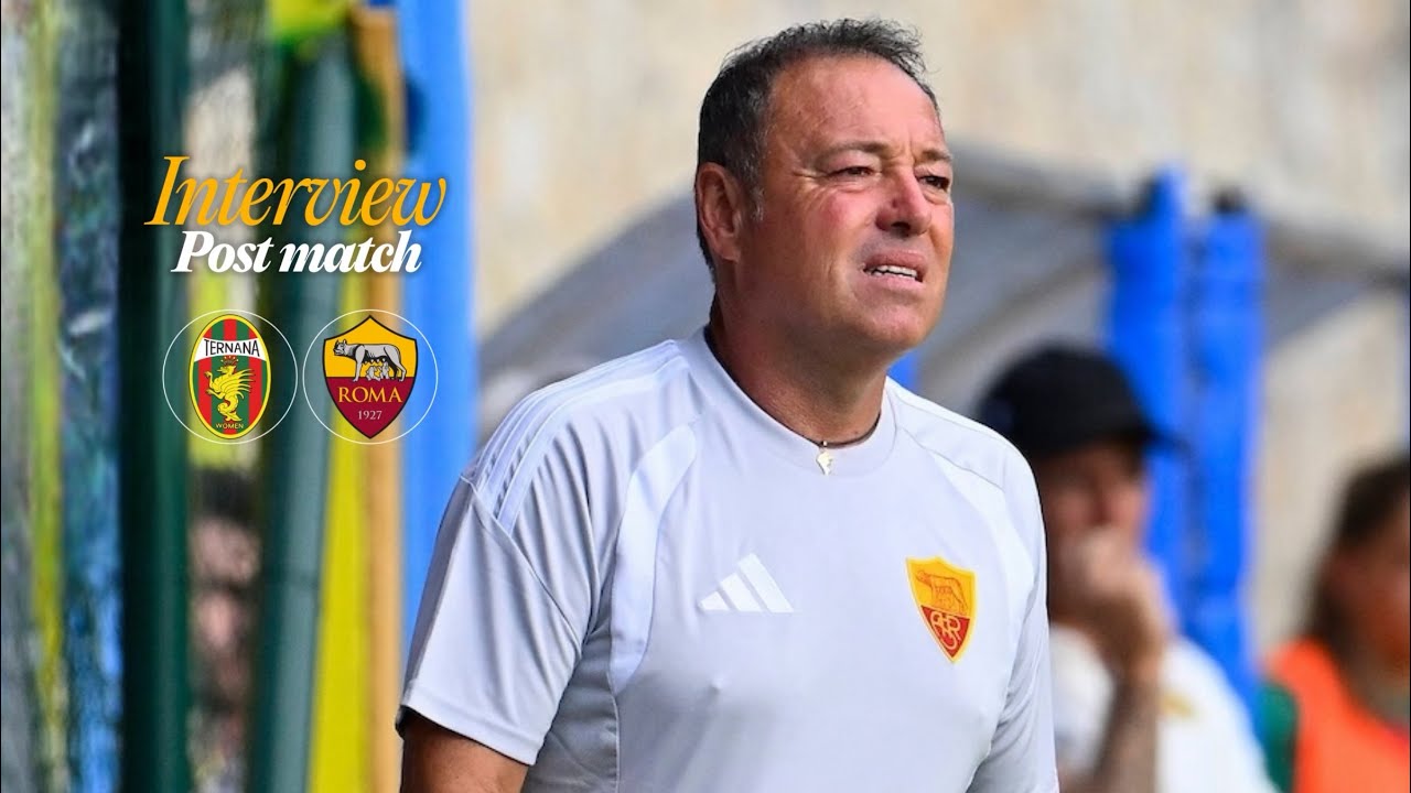 INTERVISTA PIOVANI | Post Match | Ternana-Roma 0-2 | Serie A Women's Cup