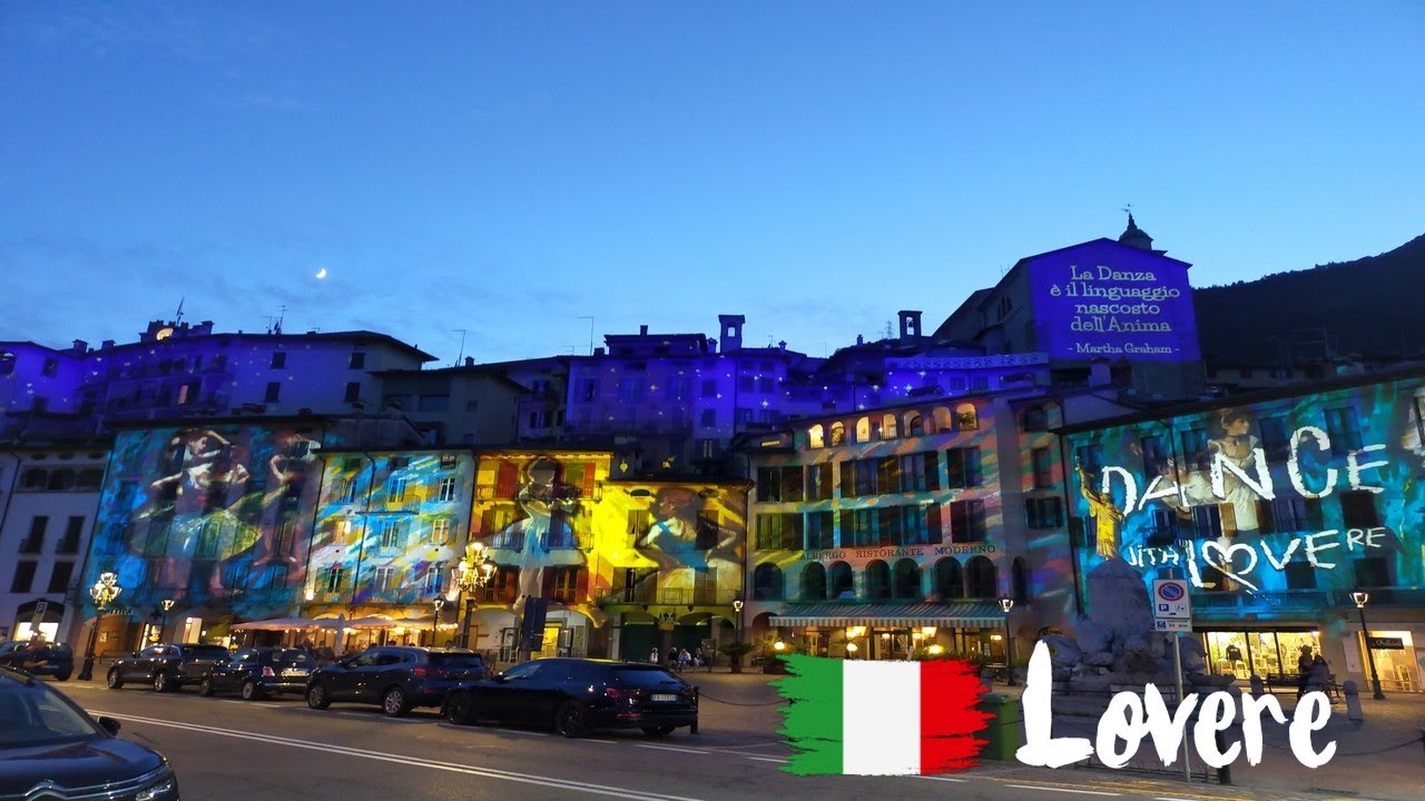 Lovere, Italy Walking Tour | 4k