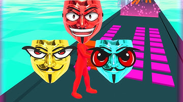 Stack Color Lv 253 - Gameplay Walkthrough iOS, Android #Shorts