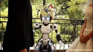 i-Fairy Robot officially wed a couple in Japan