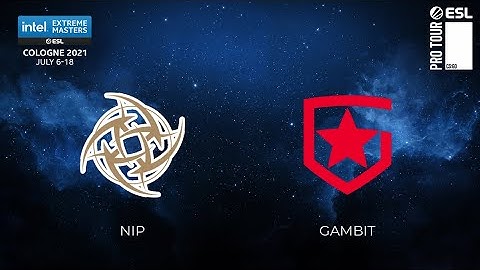 NiP vs Gambit | Map 1 Default | IEM Cologne 2021