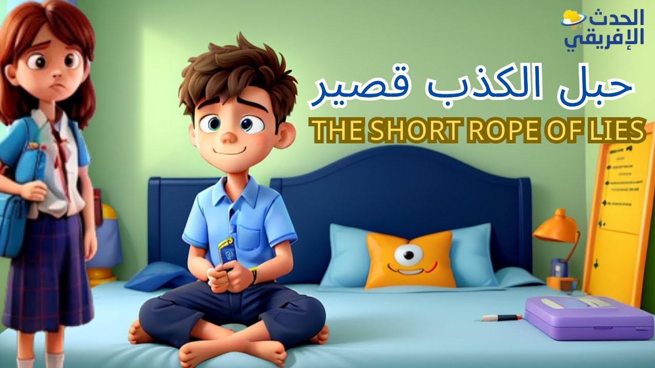 قصص الأطفال.. حبل الكذب قصير - The short rope of lies - YouTube