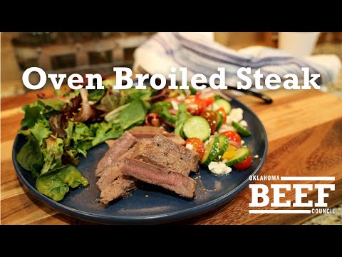 How To Cook Steak in The Oven (Broiled Steak) • Hip Foodie Mom