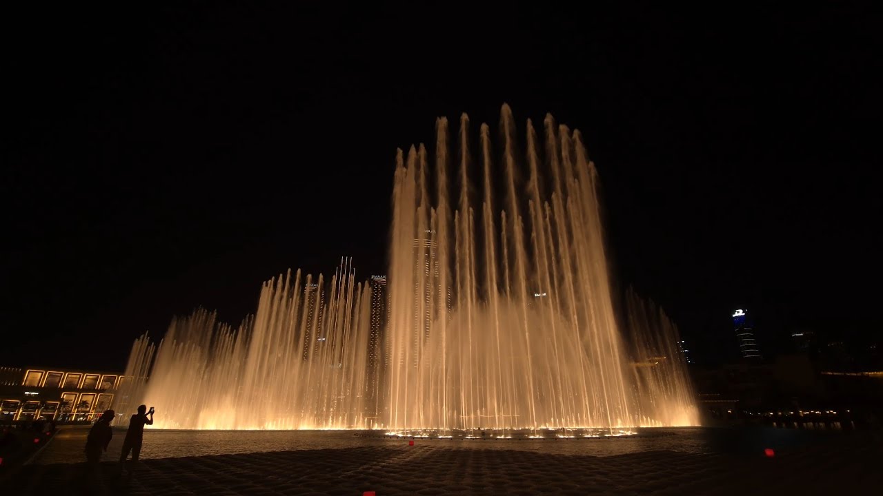The Dubai Fountain - Baba Yetu