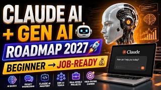Claude AI with Gen AI 2027: Complete Beginner Roadmap | Anthropic Claude AI Jobs | Naresh IT