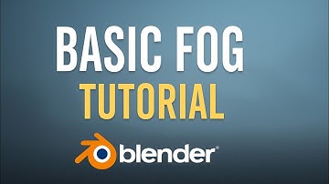 BASIC FOG IN BLENDER TUTORIAL 1