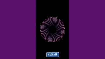 Random angular velocities crazy dance 16 points on Fourier curves #creativecoding #mathart