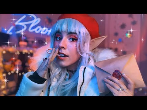 ASMR Elf Checks You In For The Train To The North Pole 🚂❄️ (holiday roleplay)