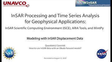 Modeling with InSAR Displacement Data