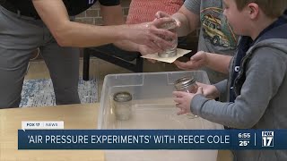 Weather Kid Experiment: Upside down water with South Olive Christian School
