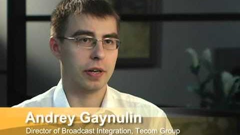 clip about tecom - cut to the somehow related to us products