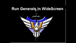 generals zero hour Resolution widescreen fullscreen full screen narrow