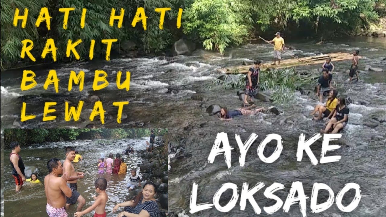 Keseruan Mandi Di Sungai Amandit Resort Alam Roh 7