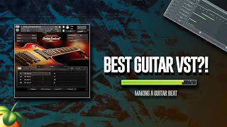 Making A Fire Guitar Beat With A New VST I Got