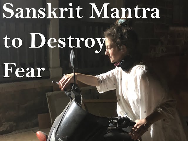 💎Powerful Sanskrit Mantra to Destroy Fear | 💧Śatāṅgāyurmantraḥ from Mārkaṇḍeyapurāṇa | 💎 class=