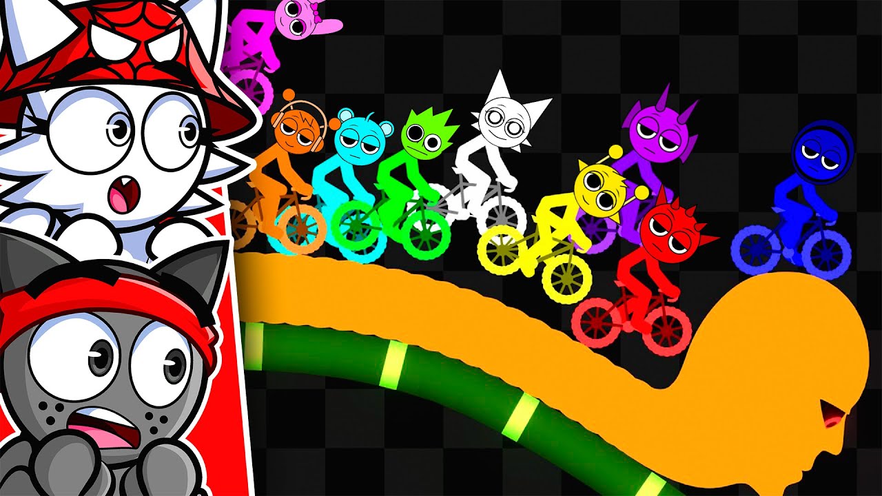 SPRUNKI STICKMAN vs MONSTRUO GUSANO INFECTADO! ☠️