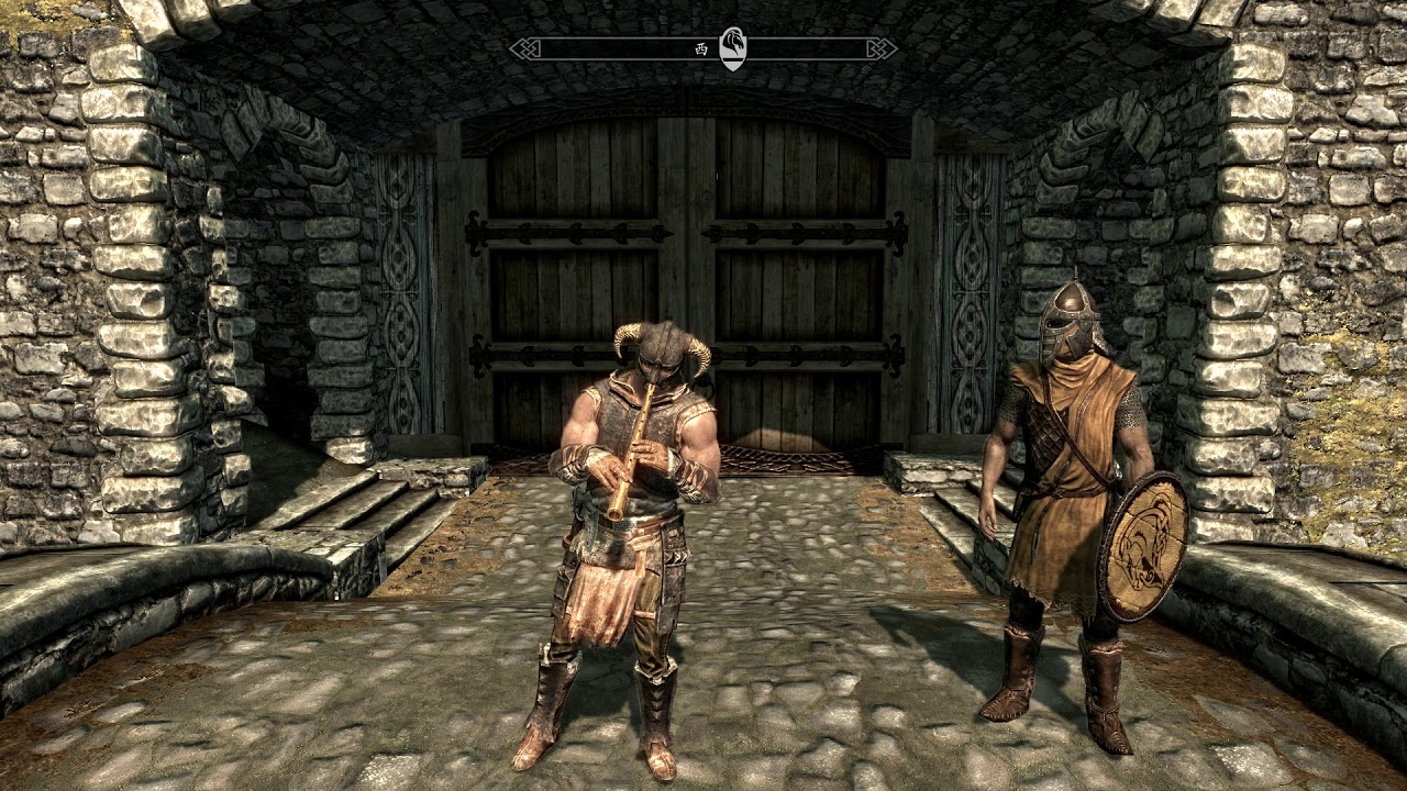 skyrim 2 handed animation mod