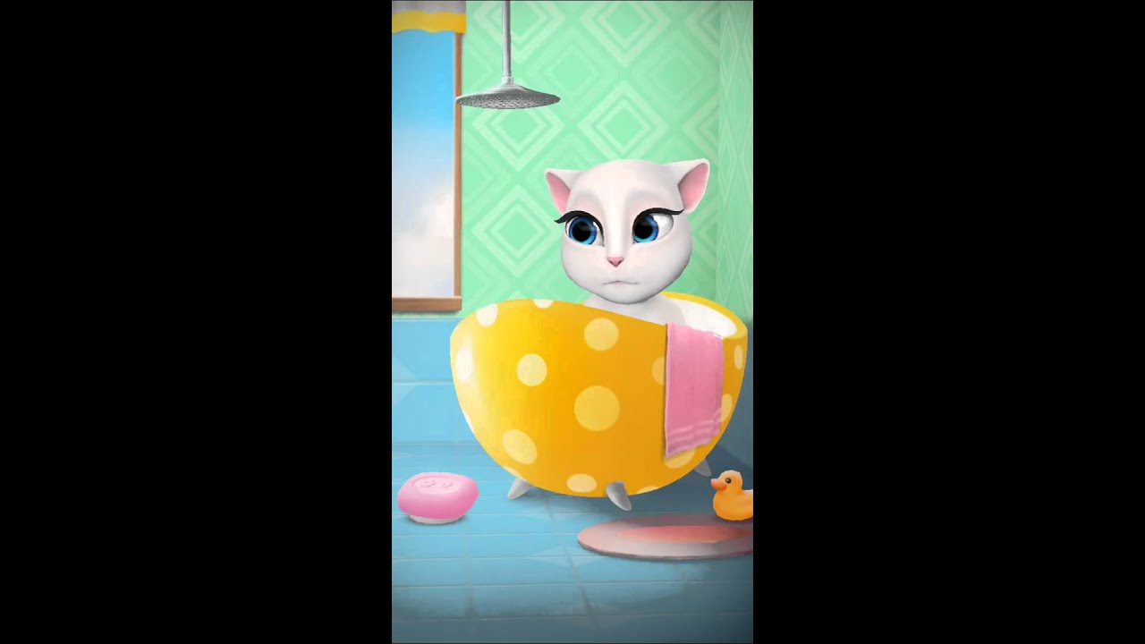 [My Talking Angela] Smells bad YouTube