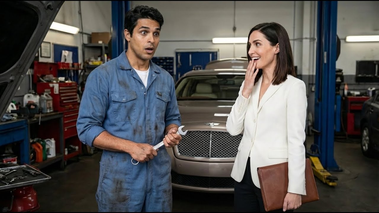 Quer sair comigo no fim de semana? O mecânico pobre disse sim, sem saber que ela era CEO milionária.