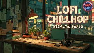 Lofi Chillhop ~ Rainy Night In The City - Relaxing Lofi Music To Study And Focus Better