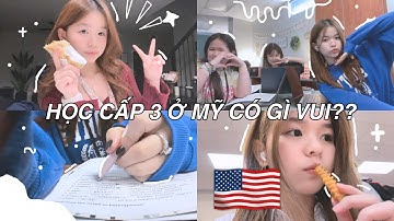 HỌC CẤP 3 Ở MỸ CÙNG NA 🇺🇸✨| một ngày đi học sẽ như thế nào ?