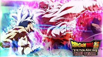 Goku Mastered Ultra Instinct VS Jiren Limit Breaker | All New Moves | Dbz ttt mod