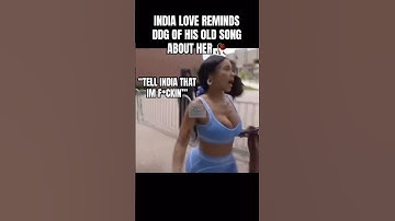 ‼️ India Love Reminds DDG of his song about her #ddg #indialove #streameruniversity #fyp #viralvideo