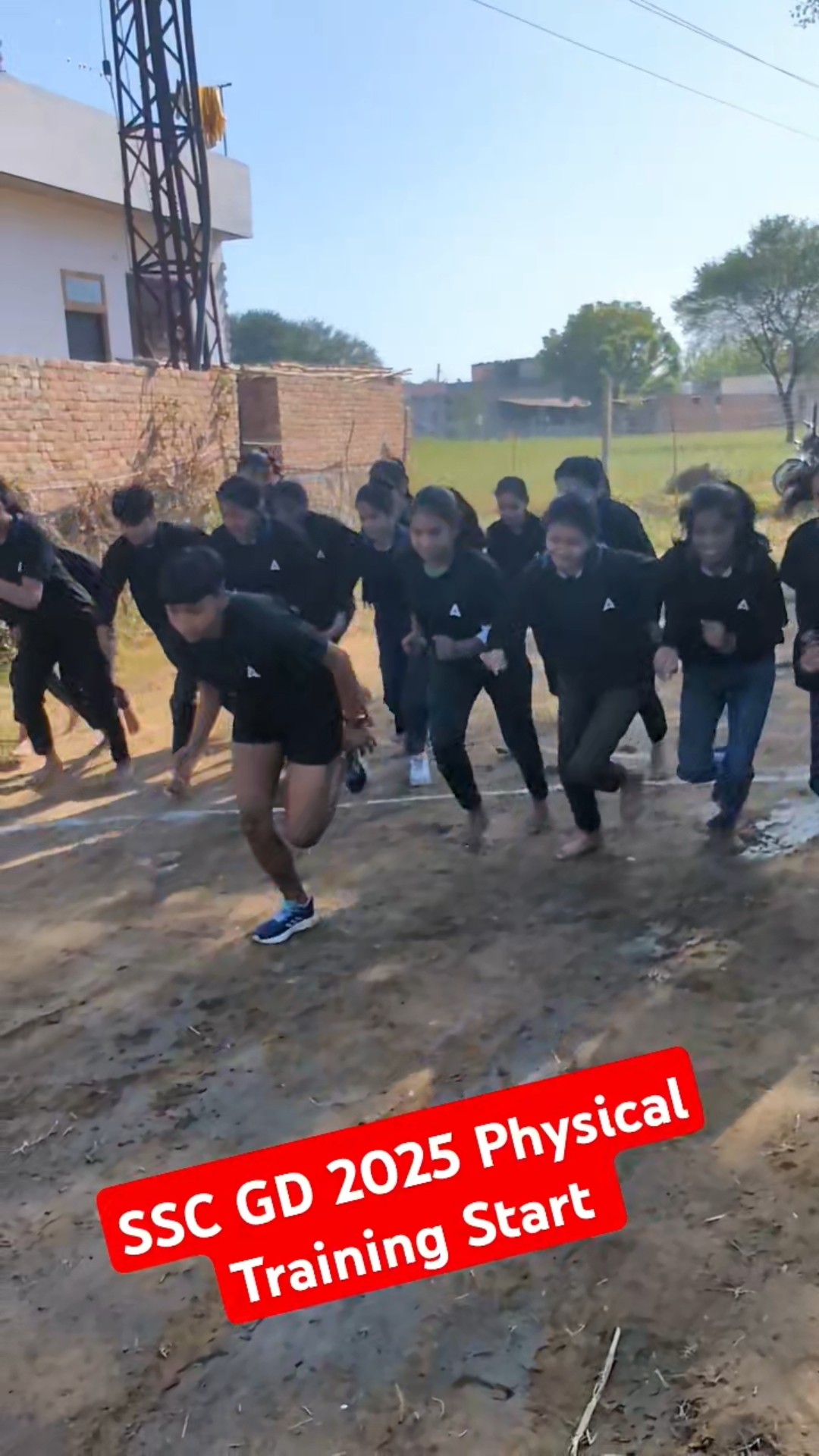 SSC GD 2025 | Physical Training Start #shortsvideo #trending #viralshort
