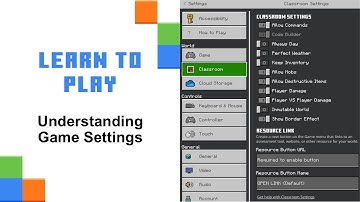 Understanding Game Settings in Minecraft Education