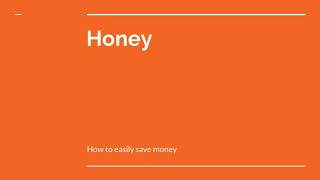 Honey app and browser extension image