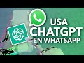 Así puedes usar ChatGPT en WhatsApp