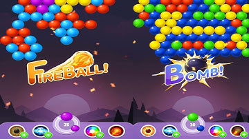 BUBBLE SHOOTER RAINBOW// BUBBLE SHOOTER // ANDROID GAMEPLAY VIDEO #10