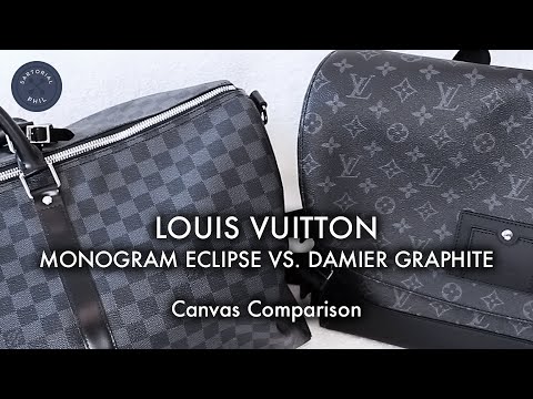 Louis Vuitton Monogram Eclipse vs. Damier Graphite Canvas 