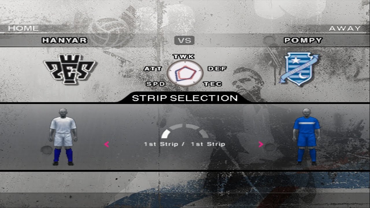 Vs Portsmouth Football Club (Pompy) / Master League PES 2010 / Premier league 