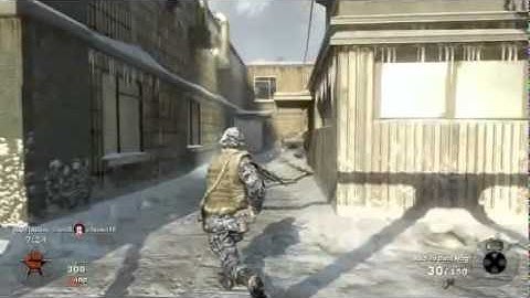 Insane Black Ops tomahawk kill through a window.