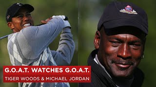 Michael Jordan Watches Tiger Woods | 2006 Ryder Cup