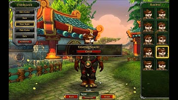 Mists of Pandaria Beta - Level 85 Character Template Creator