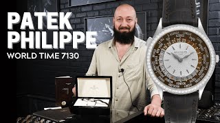 Patek Philippe World Time Complications White D Diamond Watch 7130 Review Swisswatchexpo