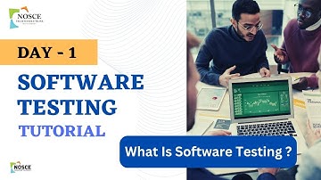 INTRODUCTION TO  SOFTWARE TESTING FOR BEGINNERS, Day- 1