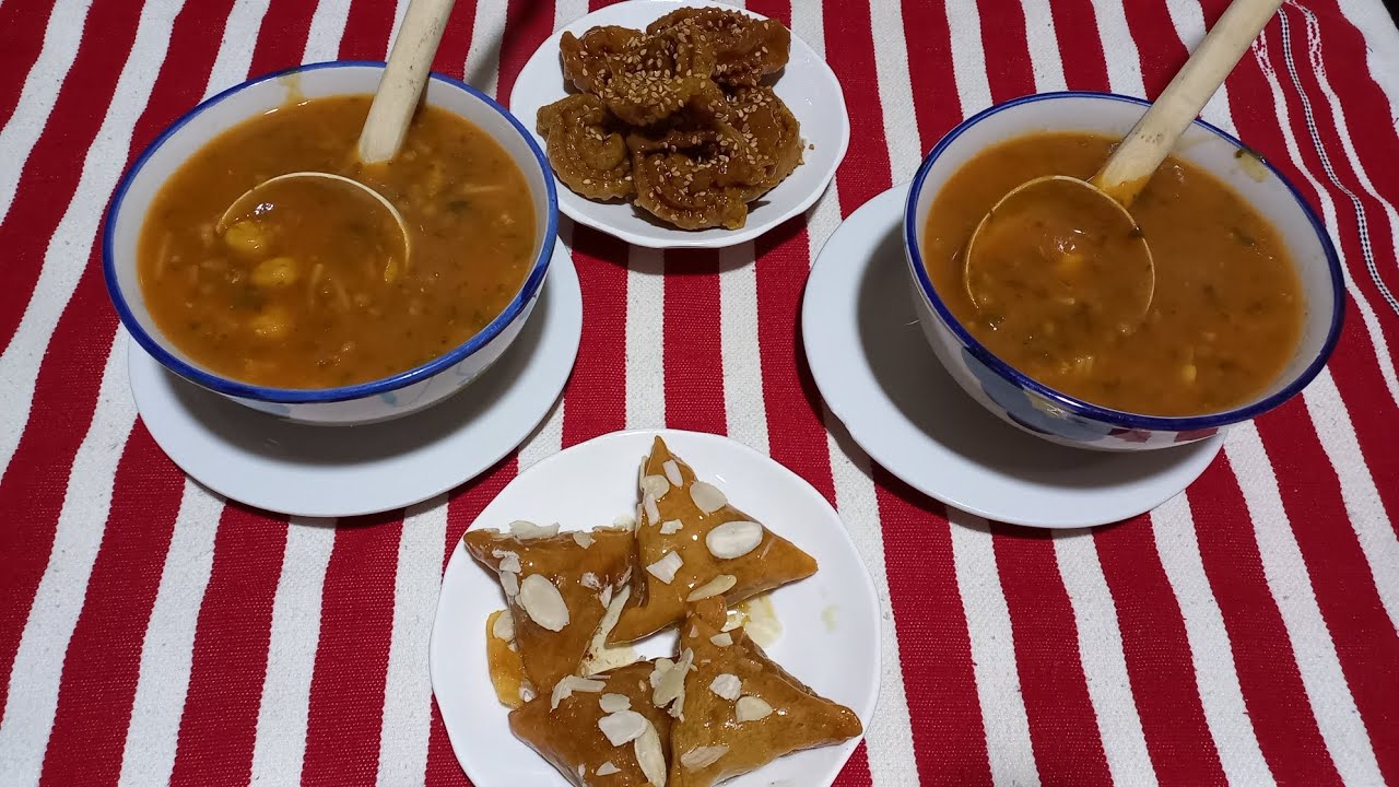 طريقة الحريرة المغربية ساهلة  #الحريرة #الحريرة_المغربية 